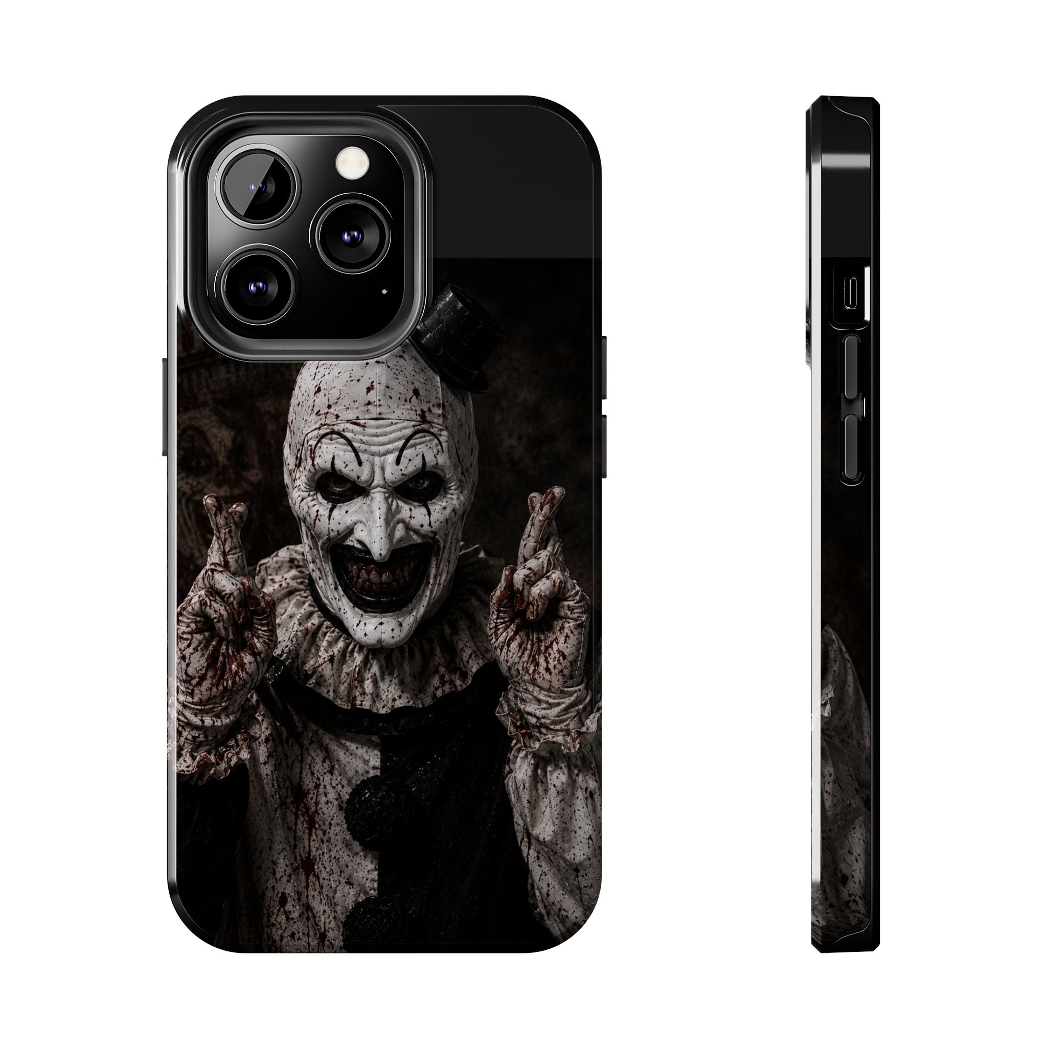 Horror Clown Tough Phone Case — Creepy Scary Clown Protective iPhone Cover