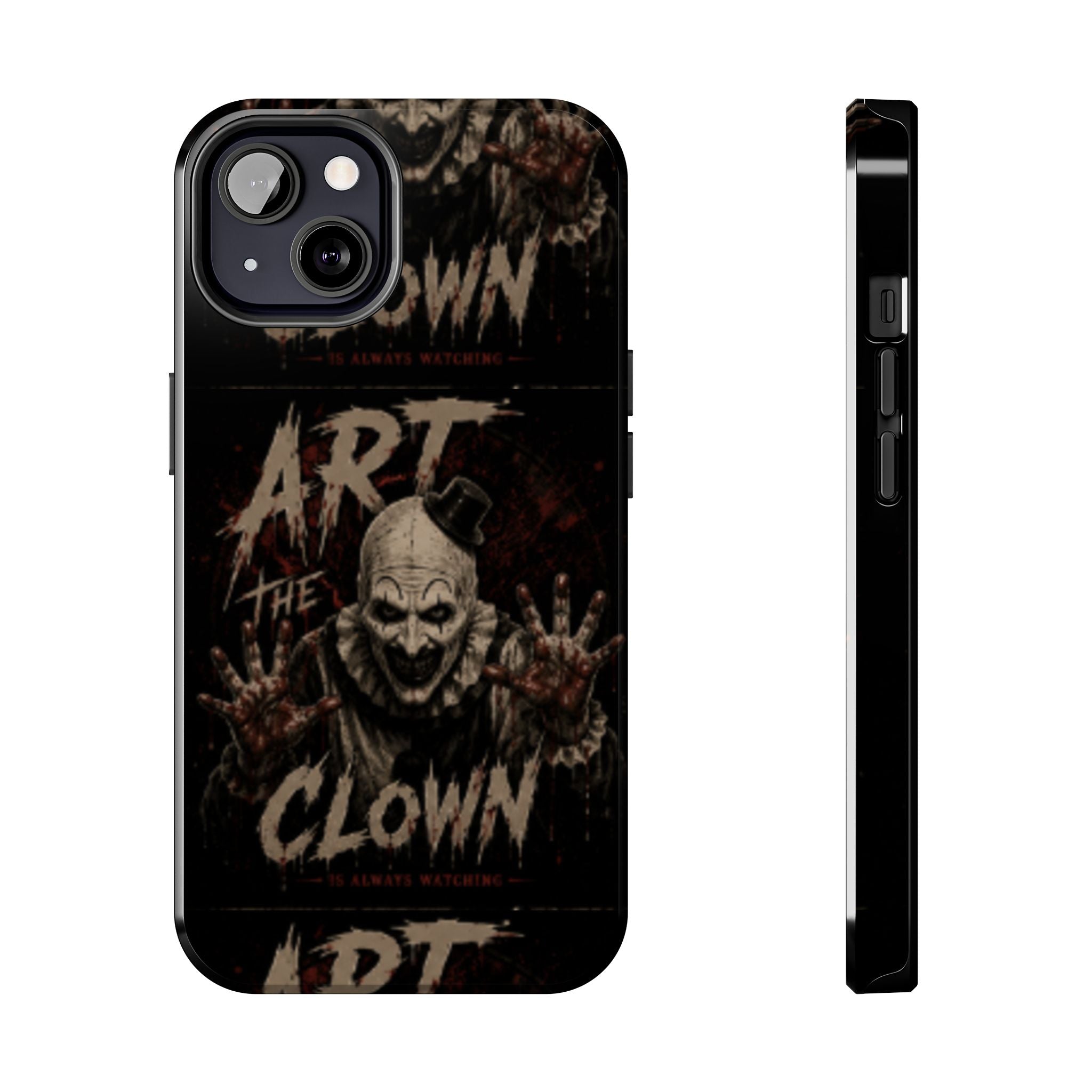 Horror Clown Tough Phone Case — 'Art the Clown' Scary Protective Cover
