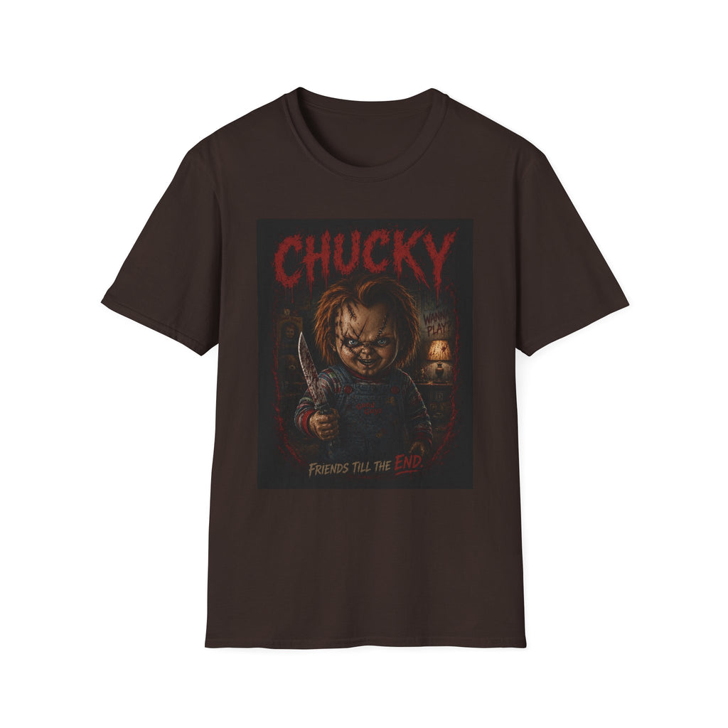 Chucky Horror Movie T-Shirt — Retro Killer Doll Graphic Tee