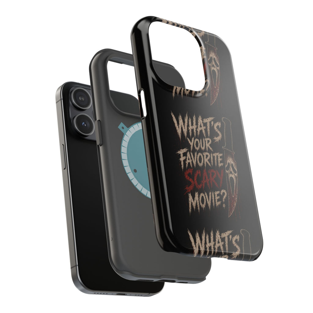 Scream 'What's Your Favorite Scary Movie?' Magnetic Impact Phone Case