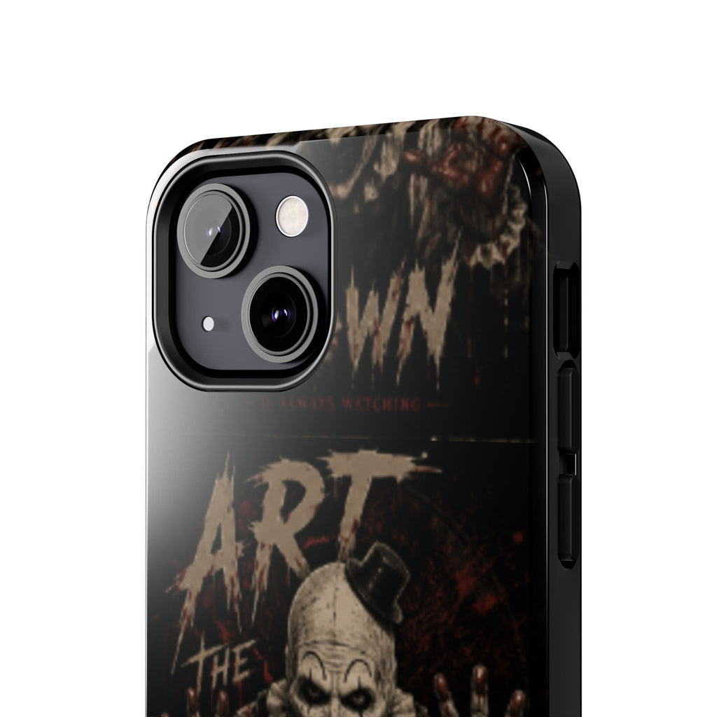 Horror Clown Tough Phone Case — 'Art the Clown' Scary Protective Cover