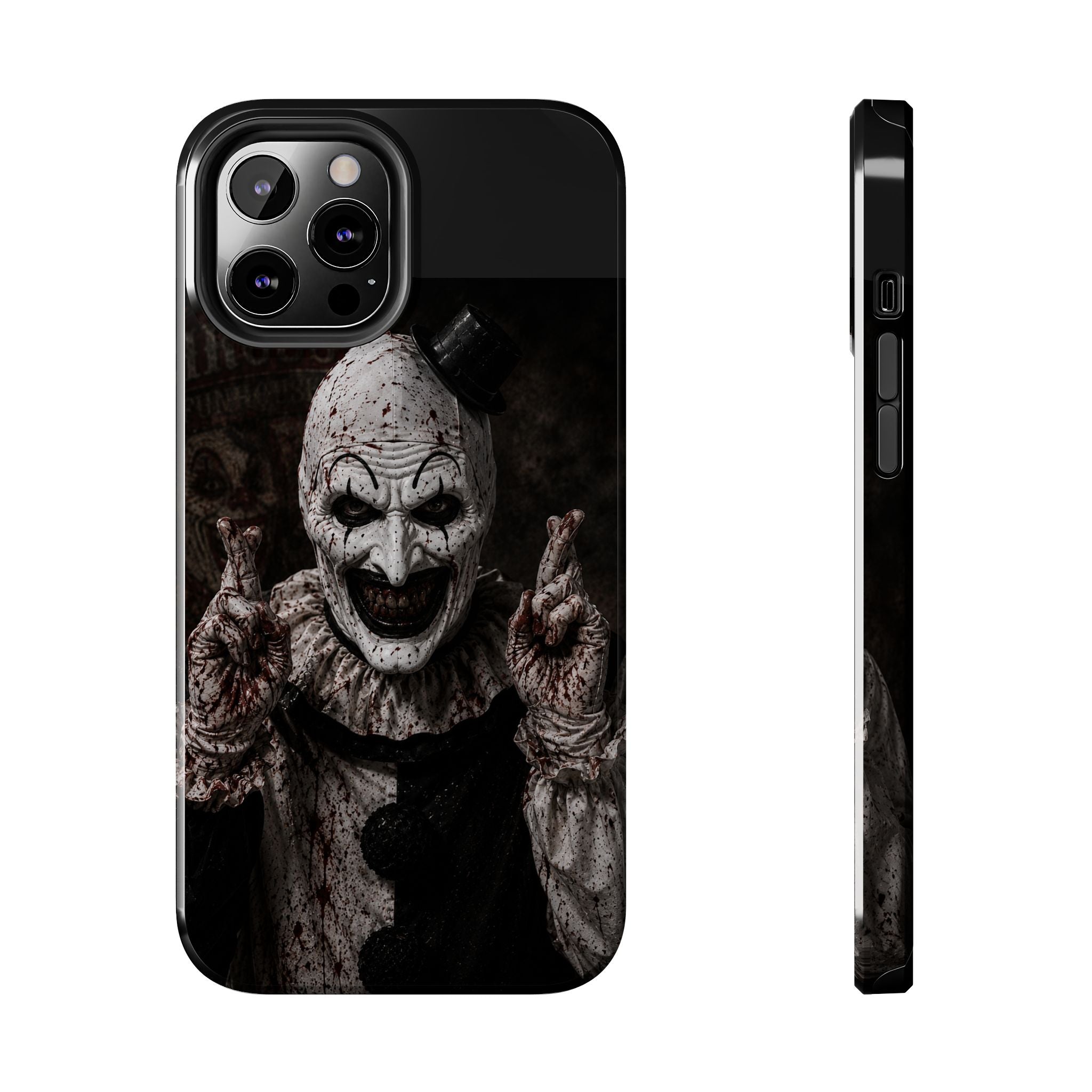 Horror Clown Tough Phone Case — Creepy Scary Clown Protective iPhone Cover