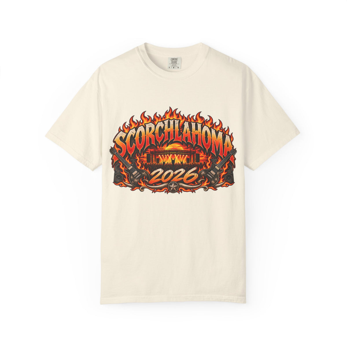 T-Shirt — Scorchlahoma 2026 Flame Graphic Tee