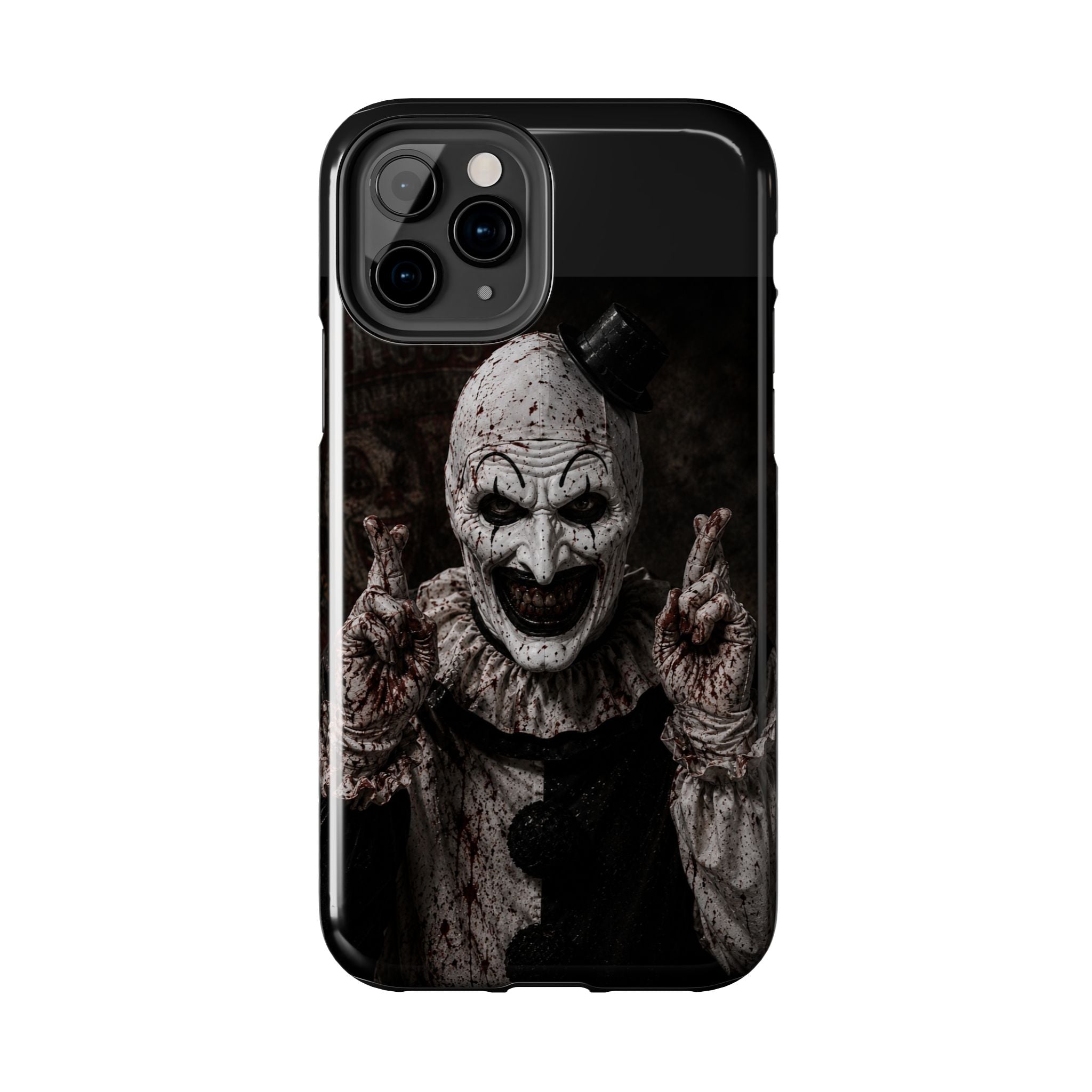 Horror Clown Tough Phone Case — Creepy Scary Clown Protective iPhone Cover