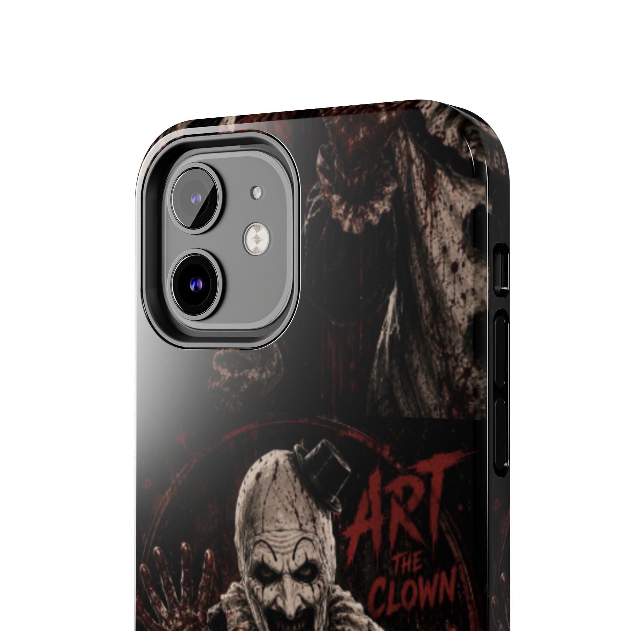 Horror Clown Tough Phone Case — 'Art the Clown' Scary Protective Cover