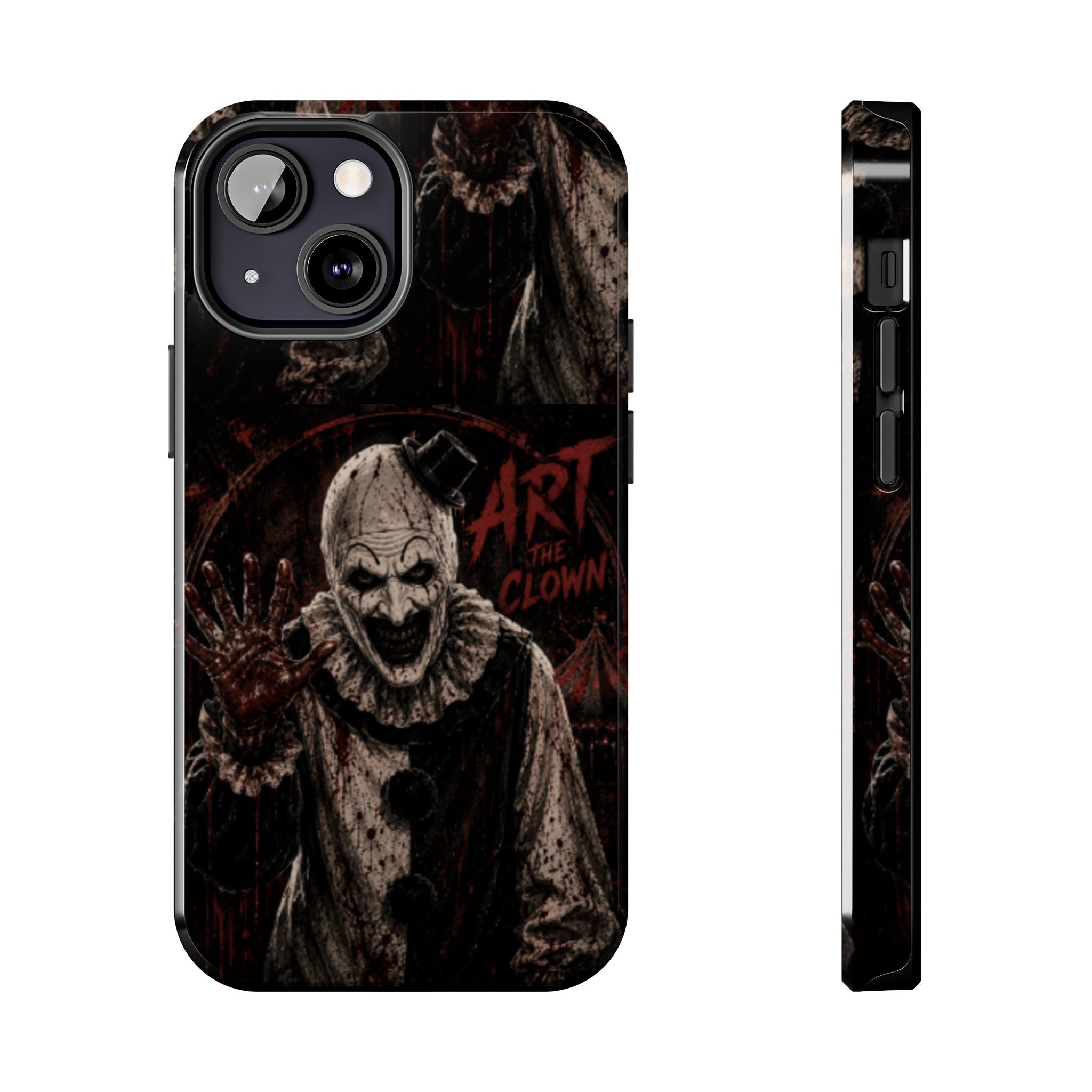 Horror Clown Tough Phone Case — 'Art the Clown' Scary Protective Cover