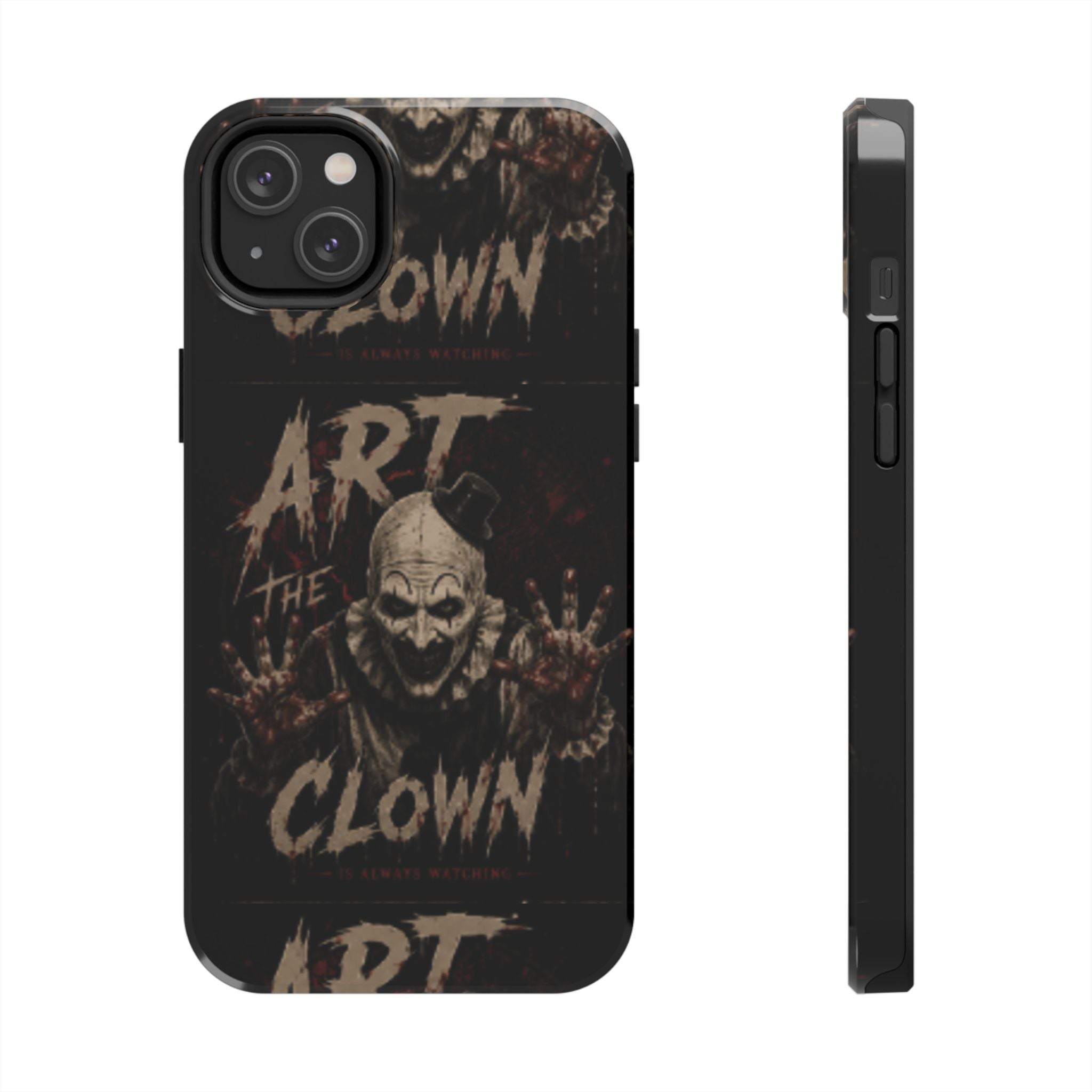 Horror Clown Tough Phone Case — 'Art the Clown' Scary Protective Cover