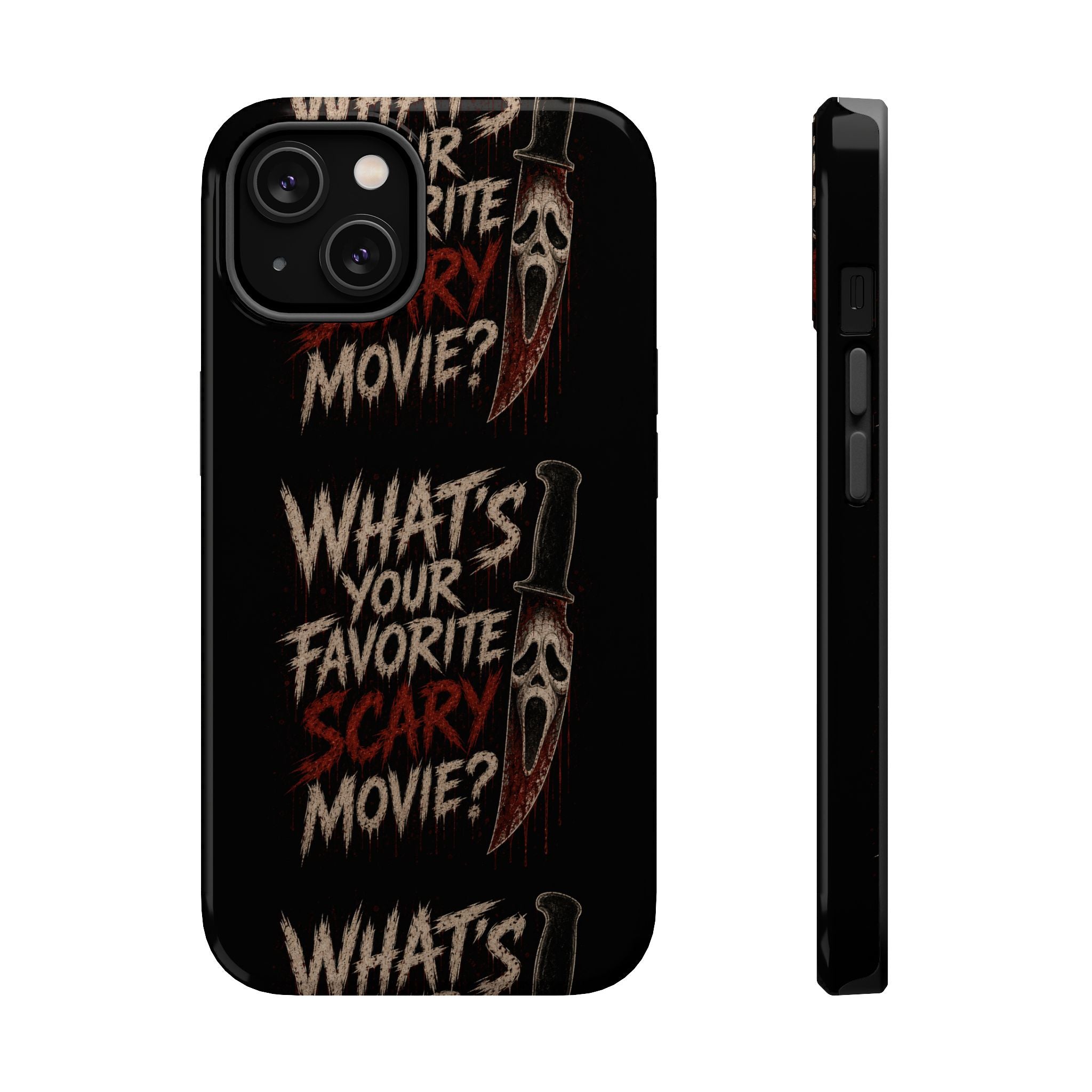 Scream 'What's Your Favorite Scary Movie?' Magnetic Impact Phone Case