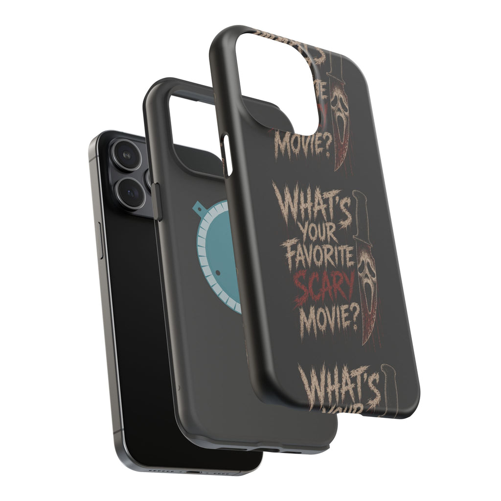 Scream 'What's Your Favorite Scary Movie?' Magnetic Impact Phone Case