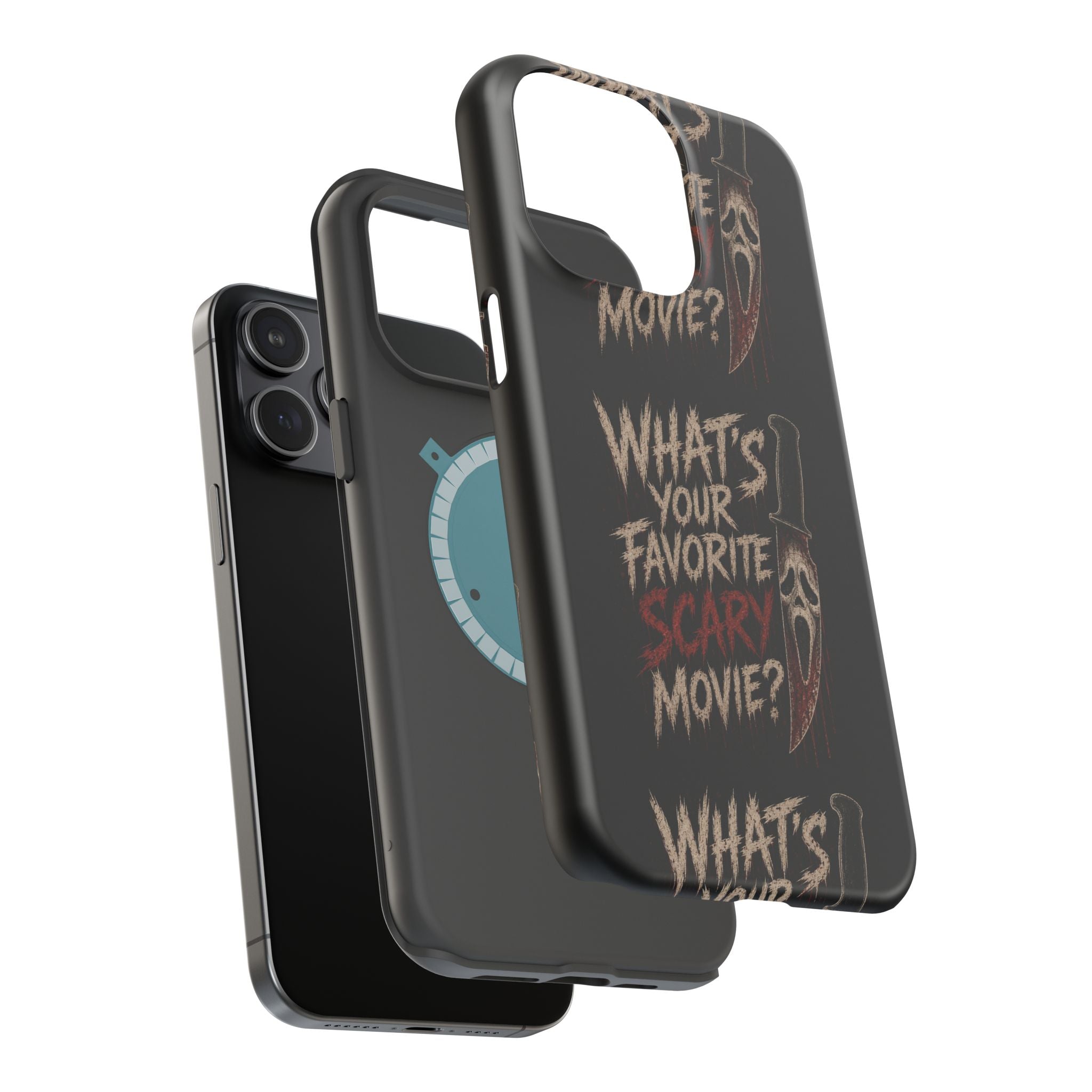 Scream 'What's Your Favorite Scary Movie?' Magnetic Impact Phone Case