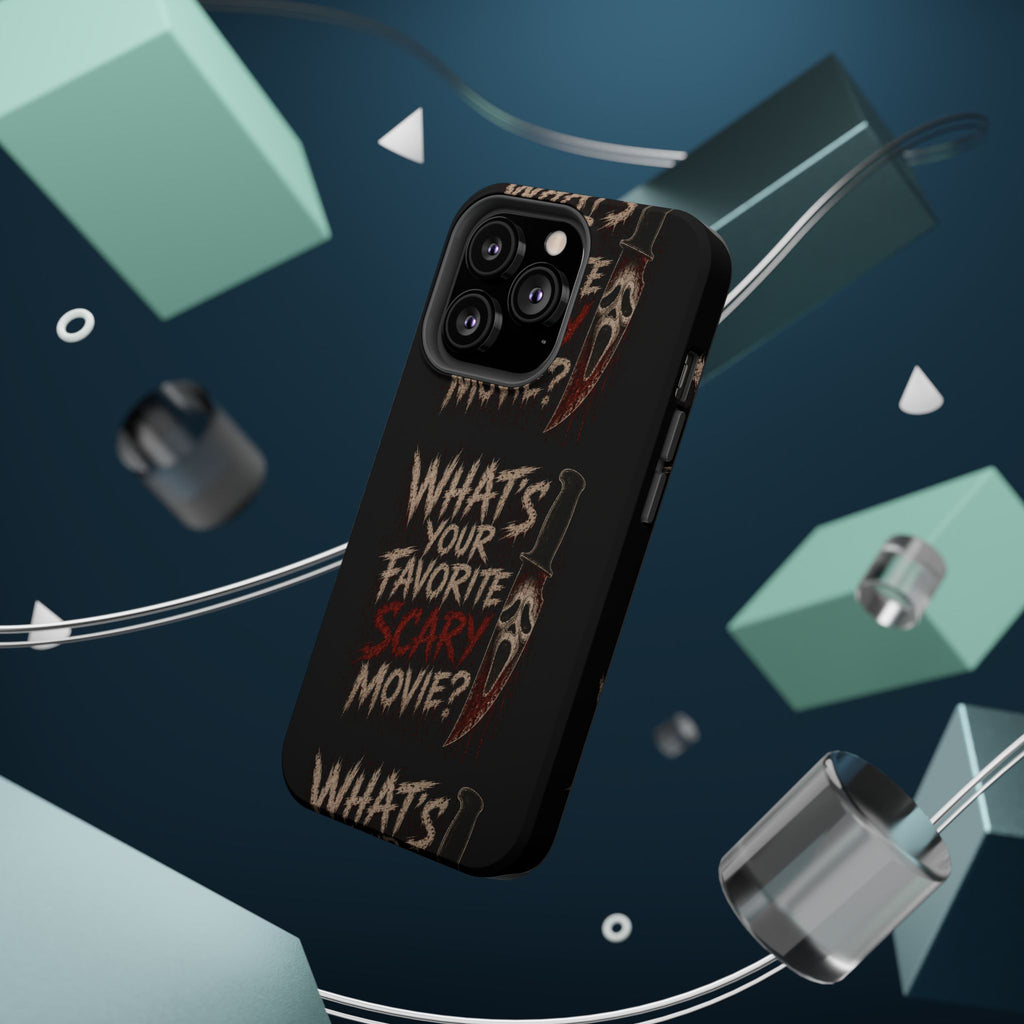 Scream 'What's Your Favorite Scary Movie?' Magnetic Impact Phone Case