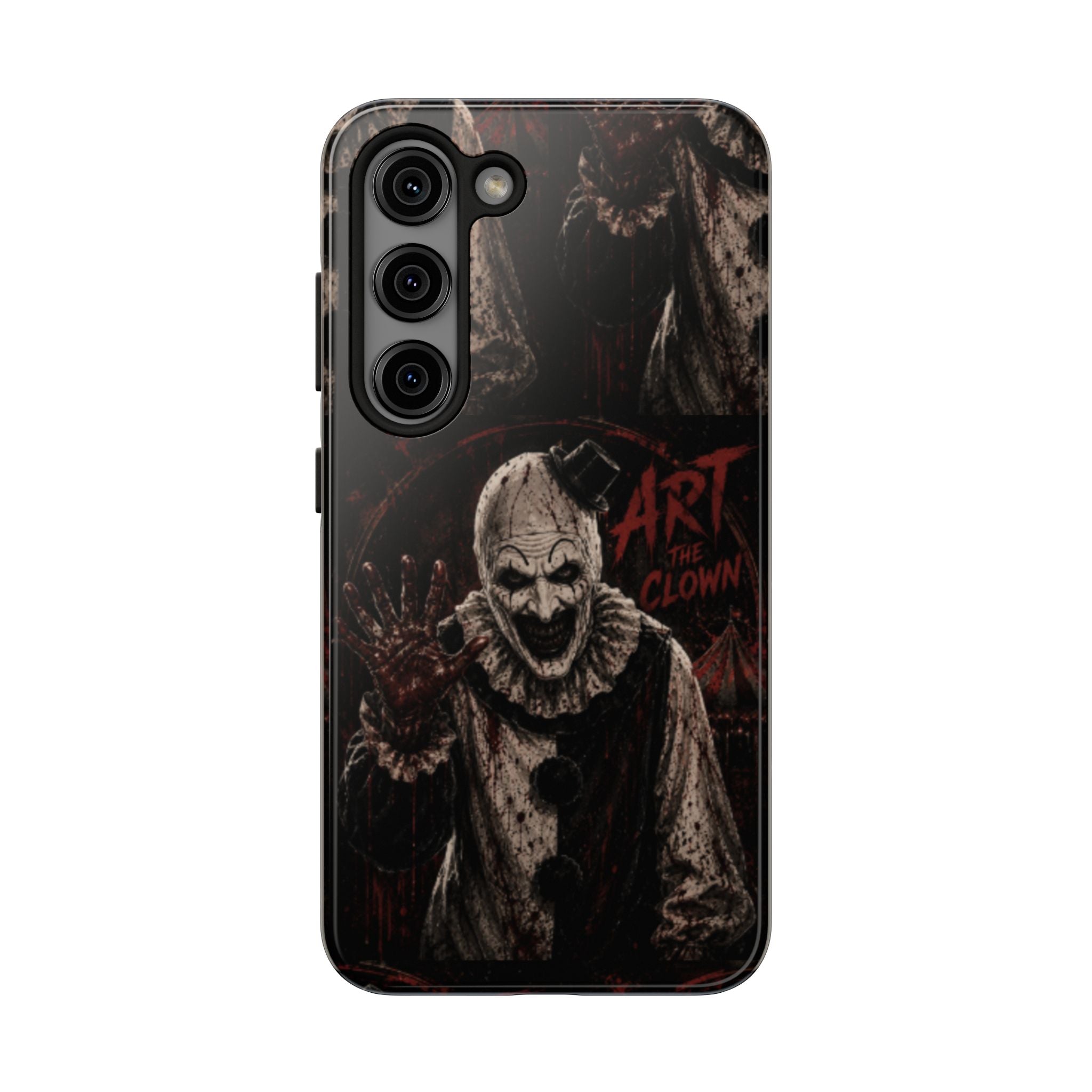 Horror Clown Tough Phone Case — 'Art the Clown' Scary Protective Cover