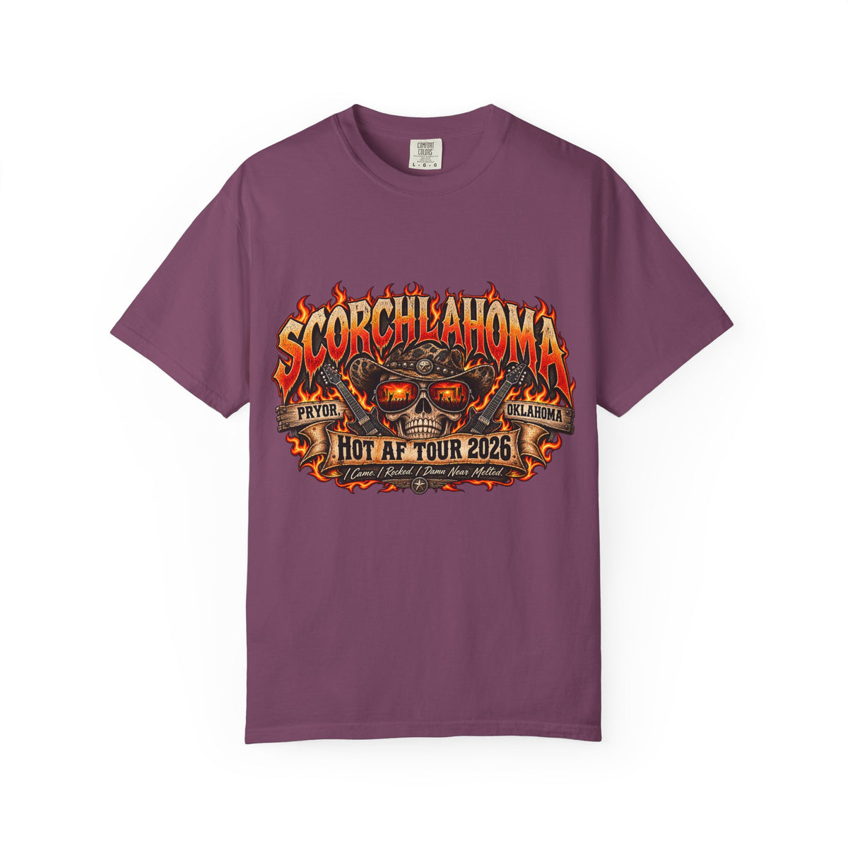 Scorchleahoma Hot AF Tour 2026 T-Shirt