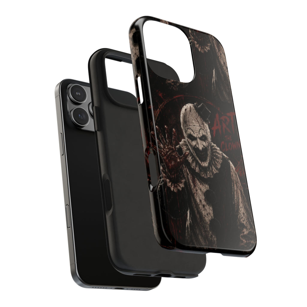 Horror Clown Tough Phone Case — 'Art the Clown' Scary Protective Cover