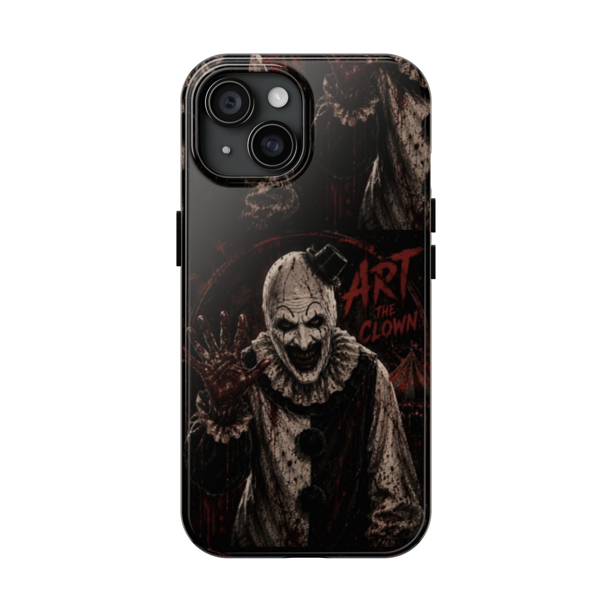 Horror Clown Tough Phone Case — 'Art the Clown' Scary Protective Cover