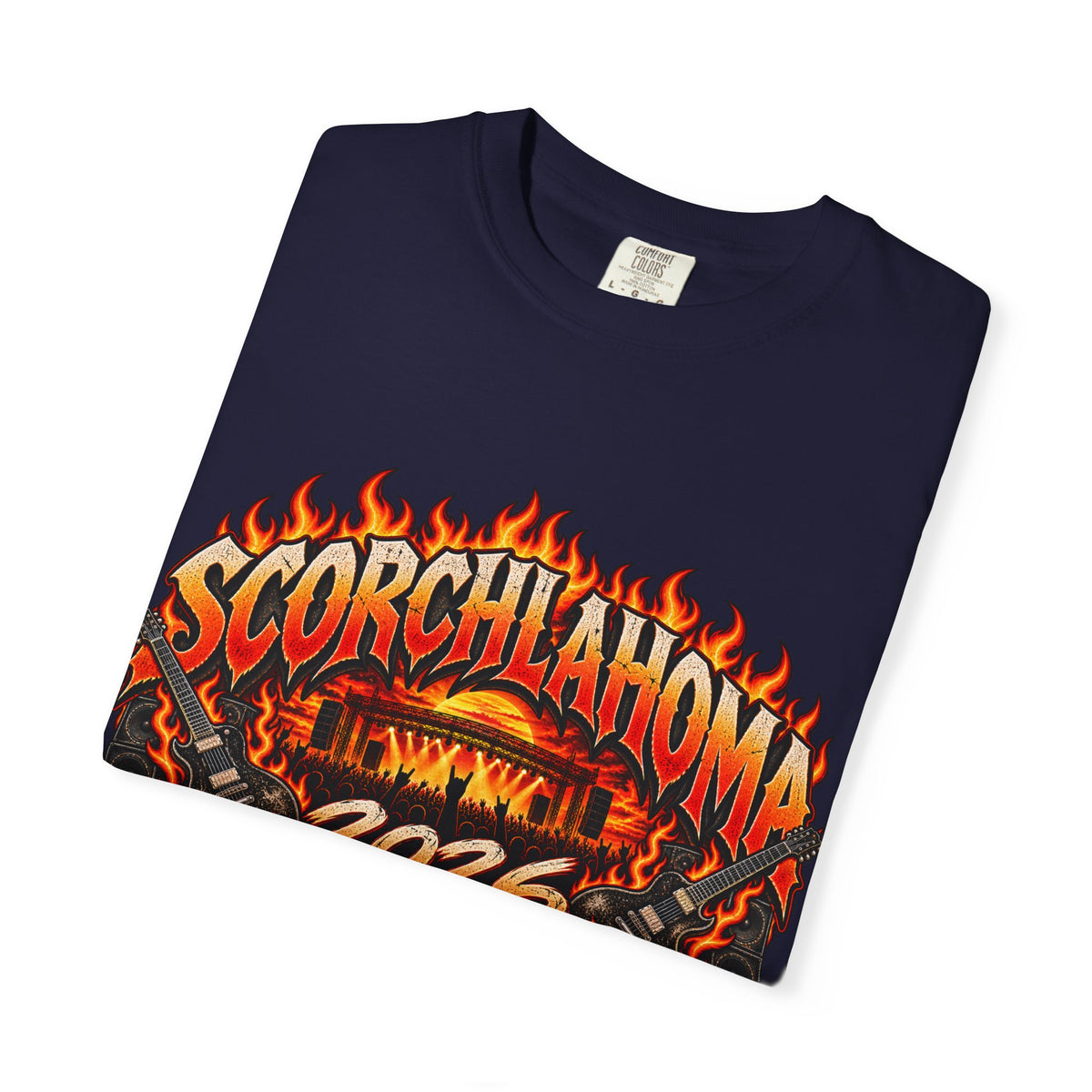 T-Shirt — Scorchlahoma 2026 Flame Graphic Tee