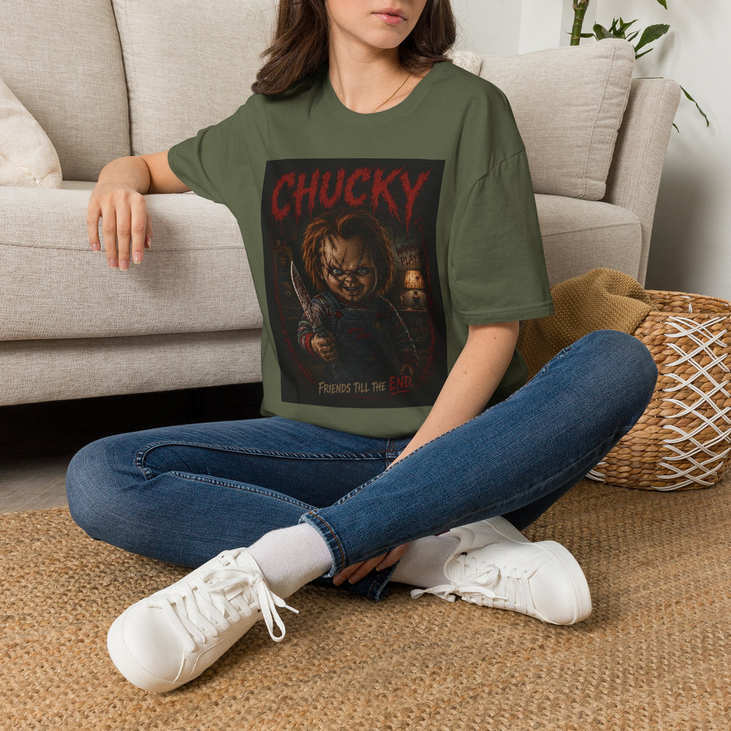 Chucky Horror Movie T-Shirt — Retro Killer Doll Graphic Tee