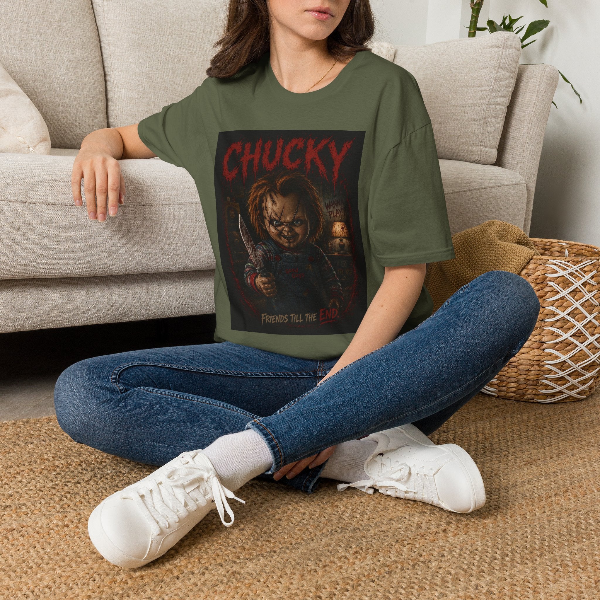 Chucky Horror Movie T-Shirt — Retro Killer Doll Graphic Tee