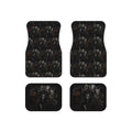 Horror Icons Car Mats (Set of 4) — Creepy Movie Villains Front & Rear Floor Mats