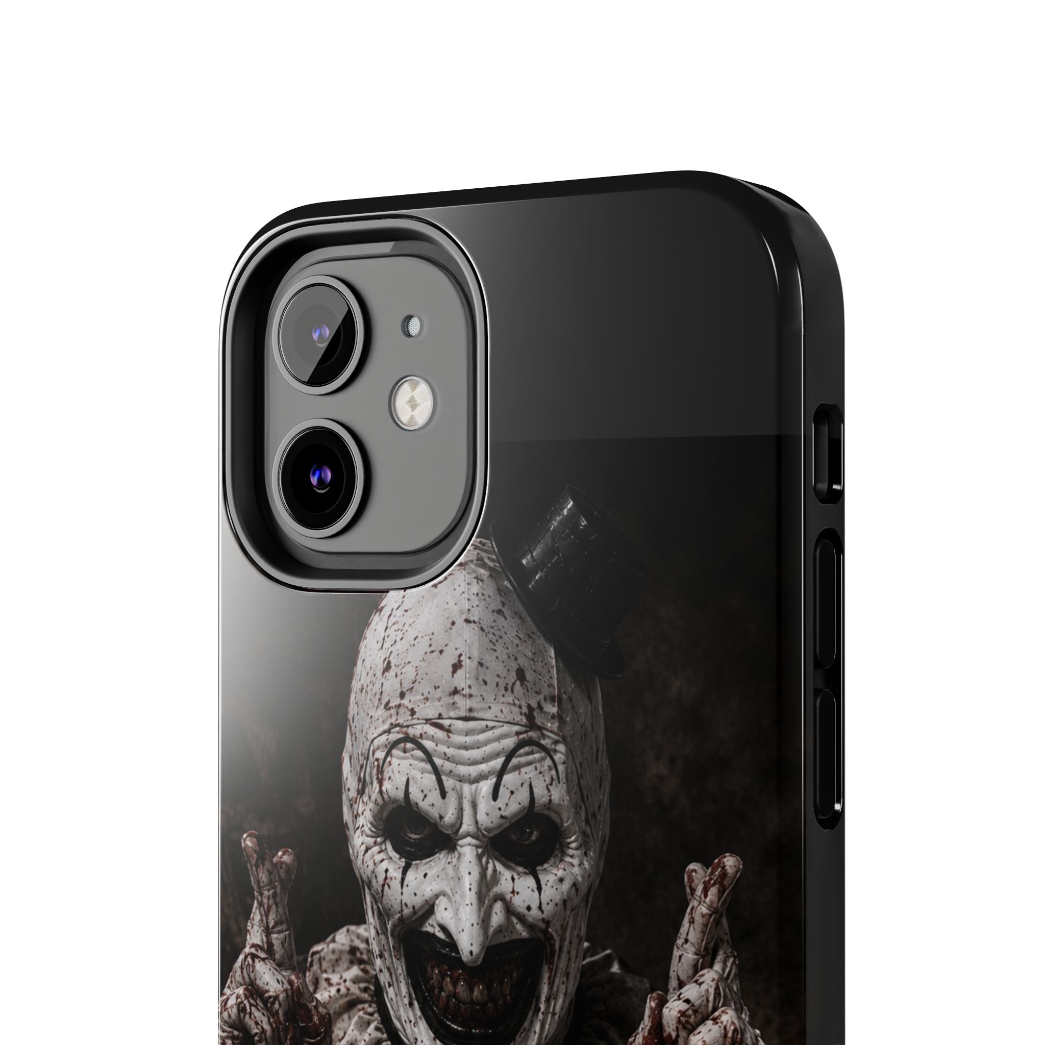 Horror Clown Tough Phone Case — Creepy Scary Clown Protective iPhone Cover