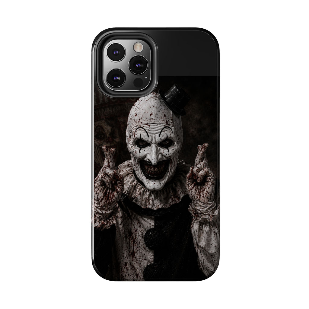 Horror Clown Tough Phone Case — Creepy Scary Clown Protective iPhone Cover