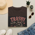 Trashy But Like… Hot Trash T-Shirt – Funny Raccoon Graphic Tee