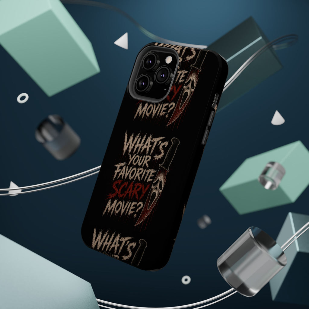 Scream 'What's Your Favorite Scary Movie?' Magnetic Impact Phone Case