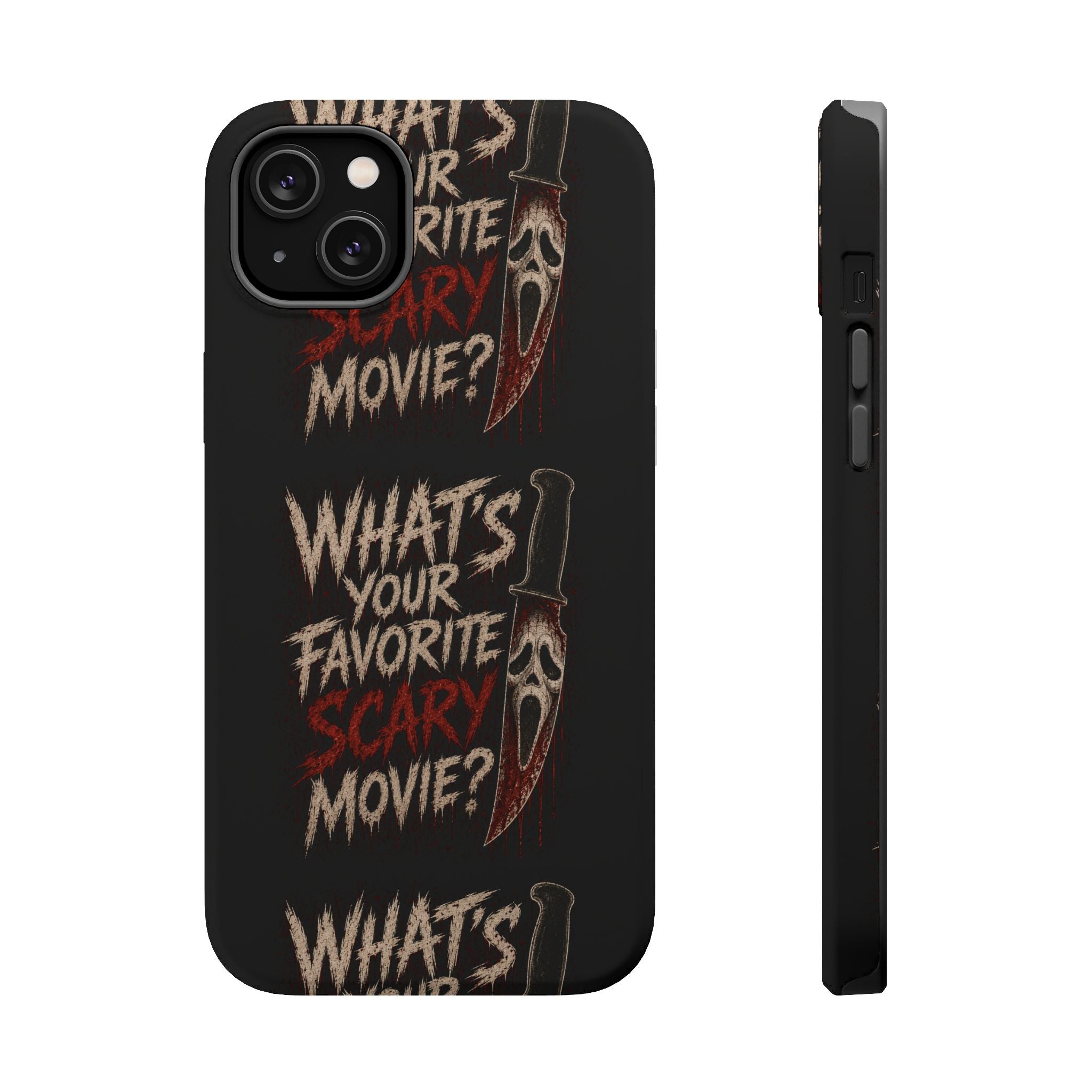 Scream 'What's Your Favorite Scary Movie?' Magnetic Impact Phone Case