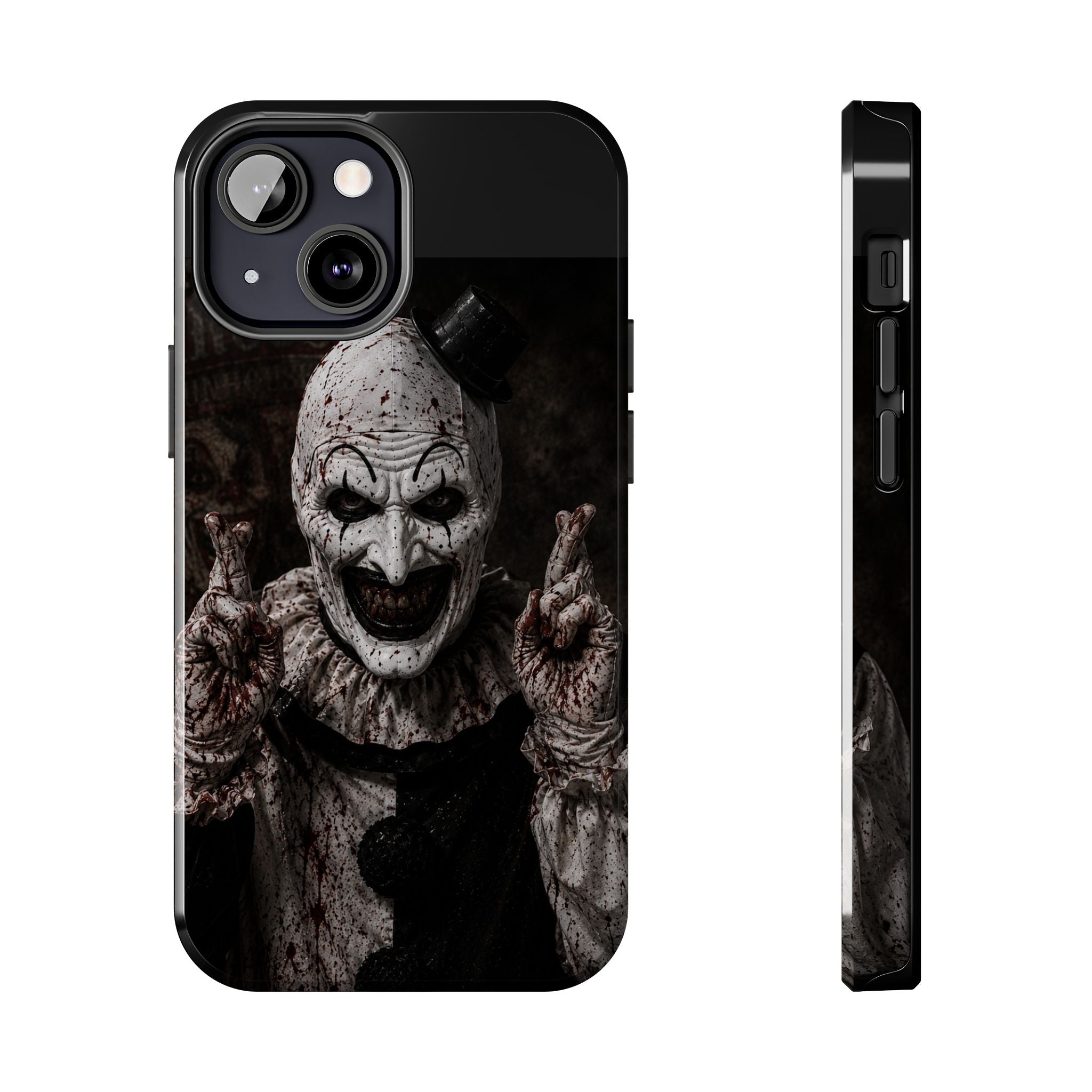 Horror Clown Tough Phone Case — Creepy Scary Clown Protective iPhone Cover
