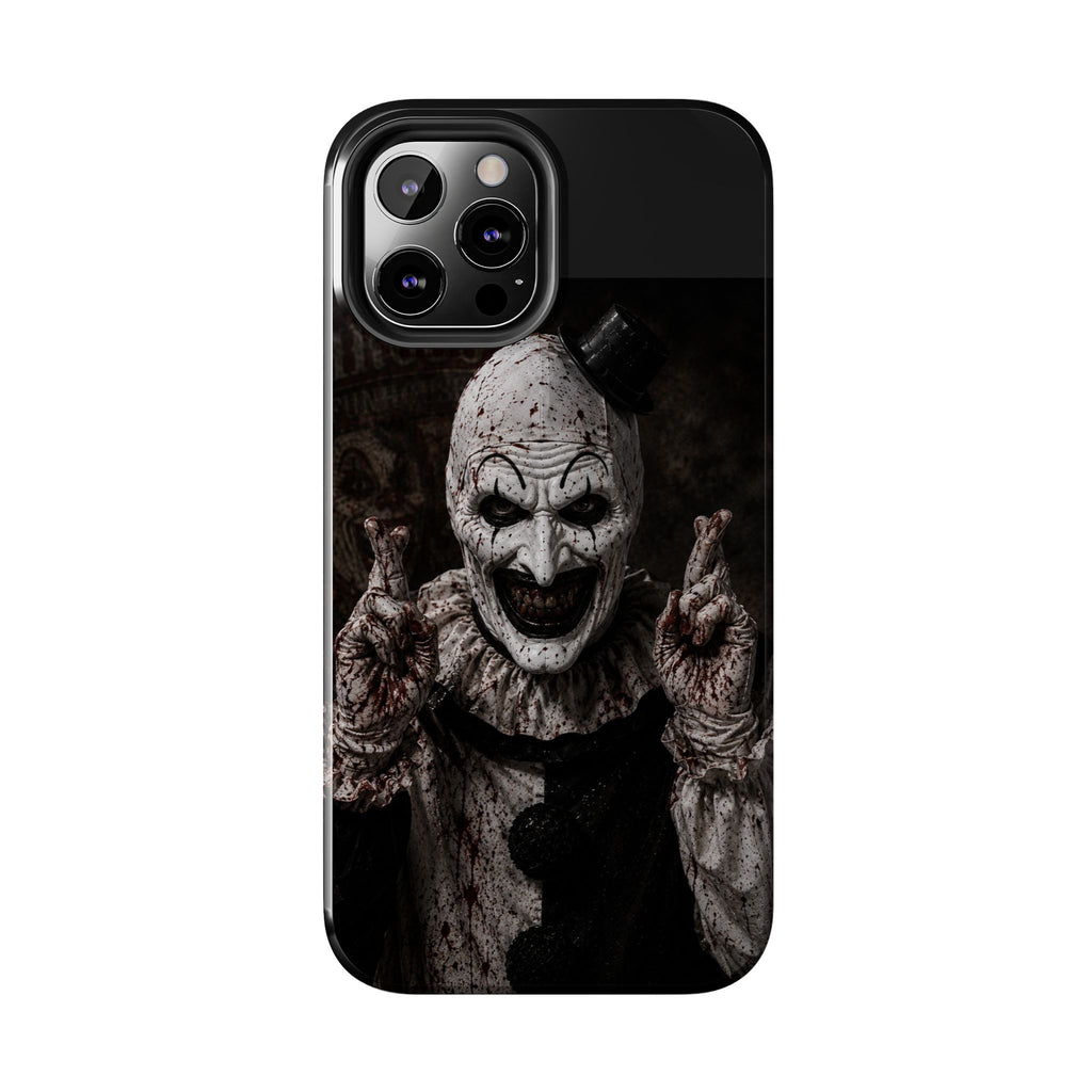 Horror Clown Tough Phone Case — Creepy Scary Clown Protective iPhone Cover