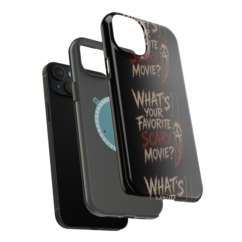 Scream 'What's Your Favorite Scary Movie?' Magnetic Impact Phone Case