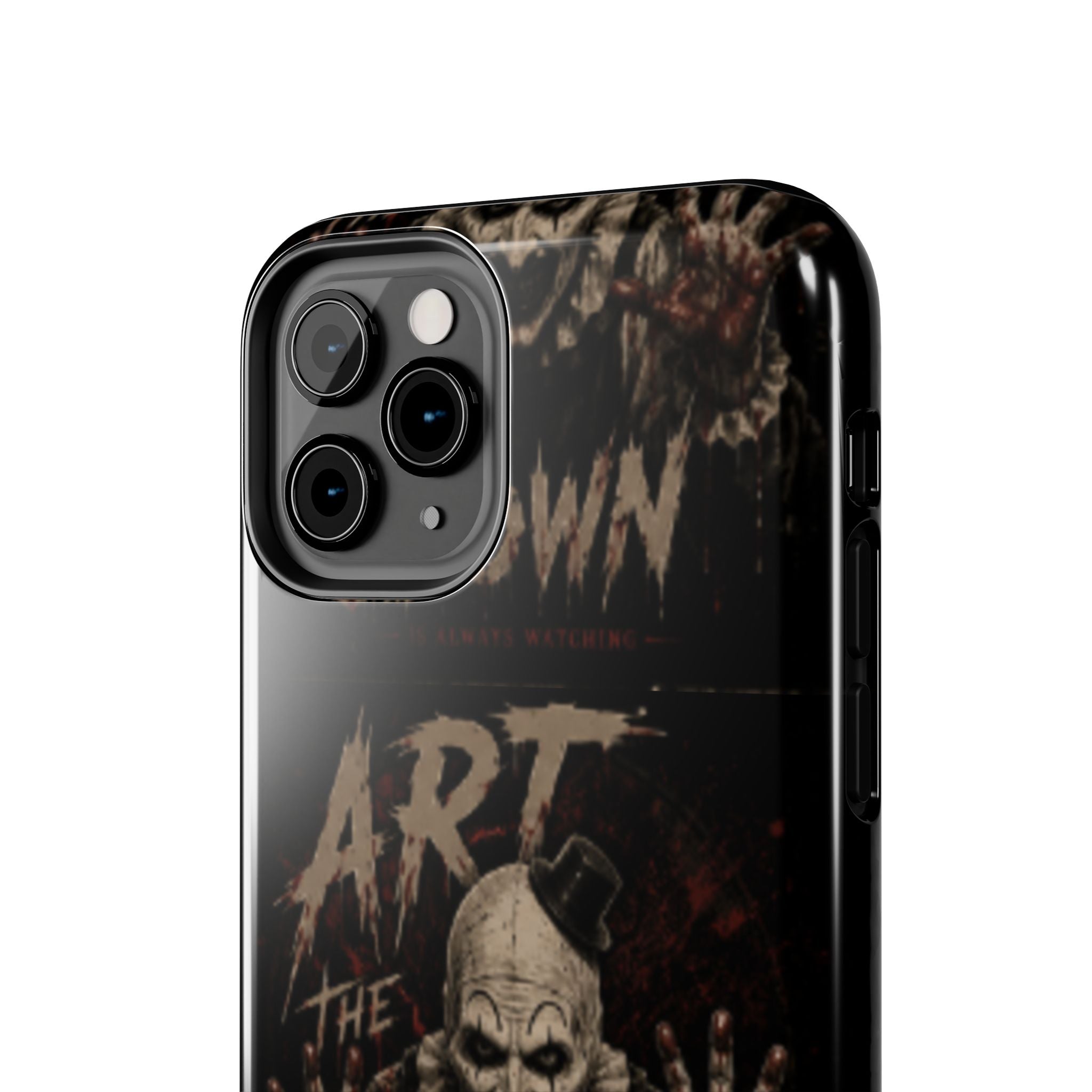 Horror Clown Tough Phone Case — 'Art the Clown' Scary Protective Cover