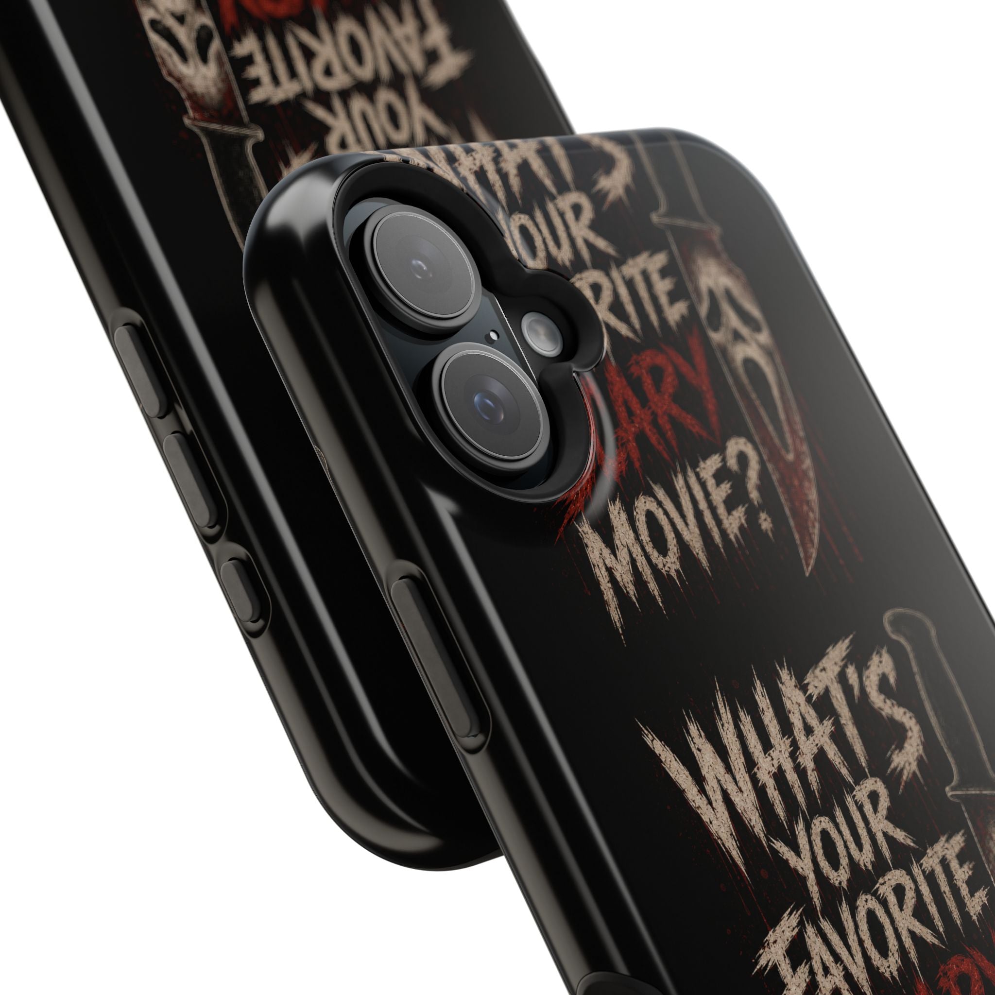 Scream 'What's Your Favorite Scary Movie?' Magnetic Impact Phone Case