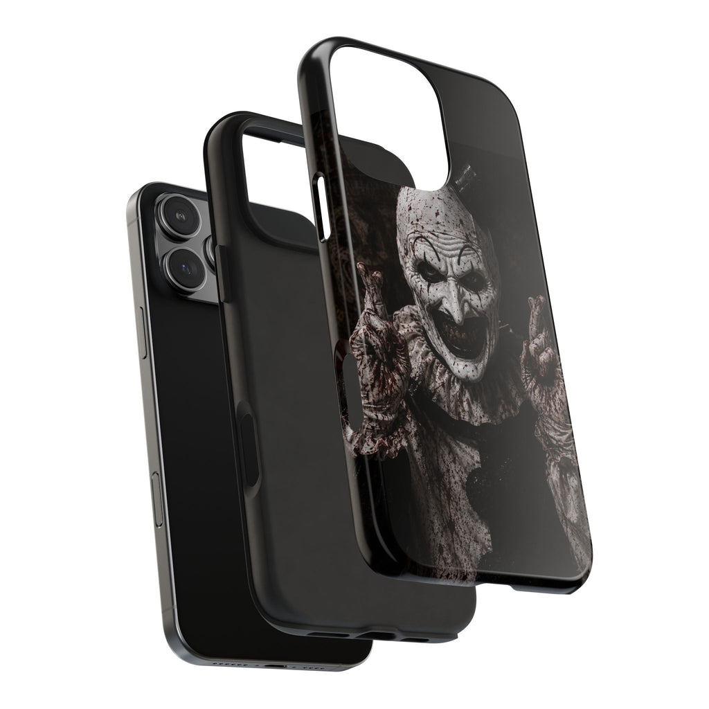 Horror Clown Tough Phone Case — Creepy Scary Clown Protective iPhone Cover