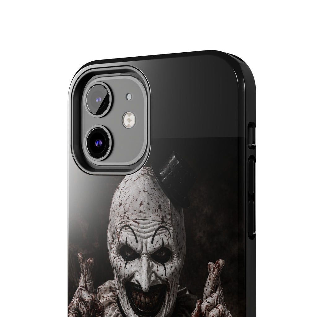 Horror Clown Tough Phone Case — Creepy Scary Clown Protective iPhone Cover