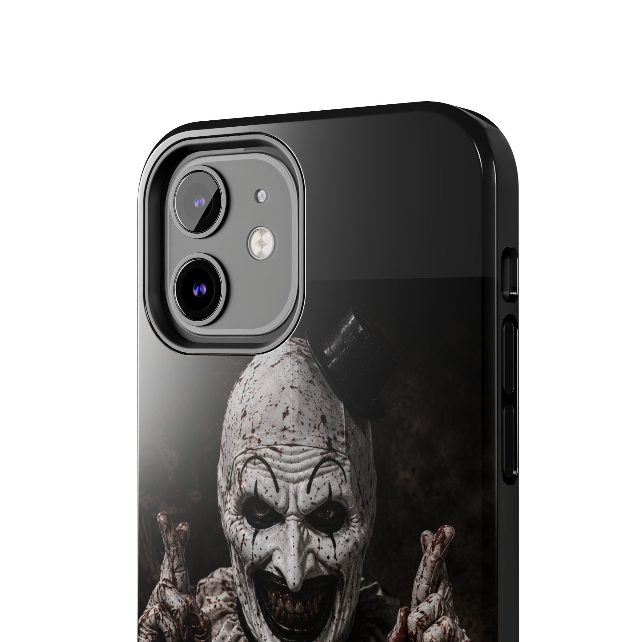 Horror Clown Tough Phone Case — Creepy Scary Clown Protective iPhone Cover