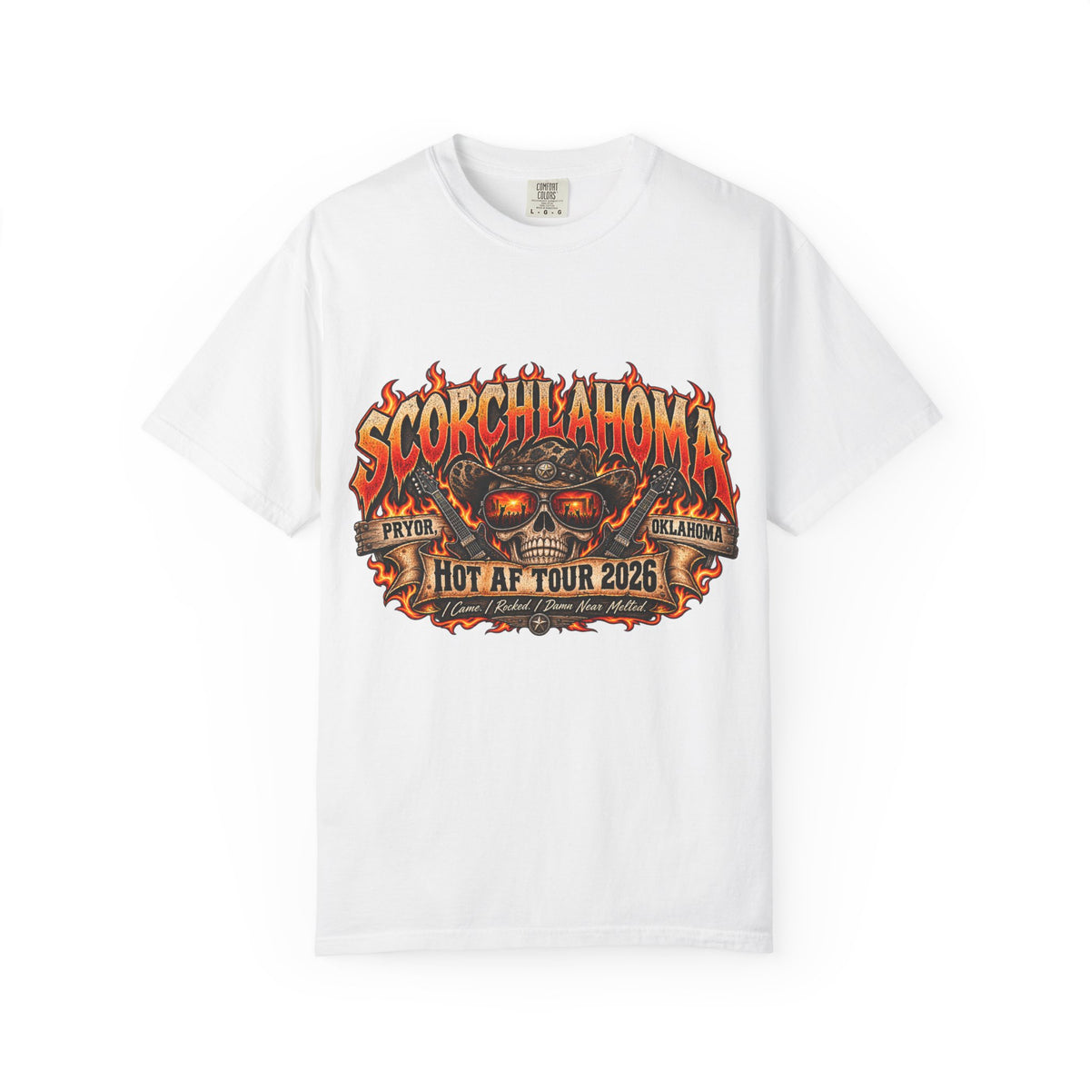 Scorchleahoma Hot AF Tour 2026 T-Shirt