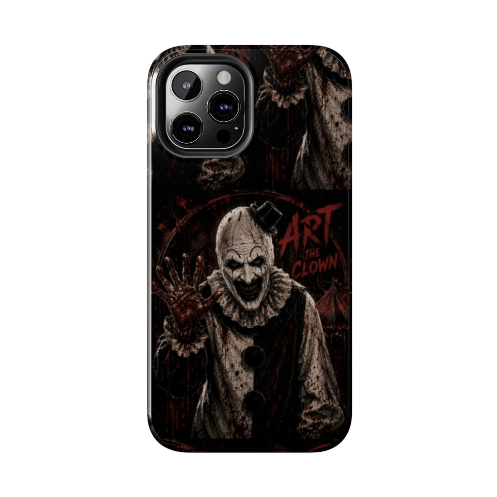 Horror Clown Tough Phone Case — 'Art the Clown' Scary Protective Cover