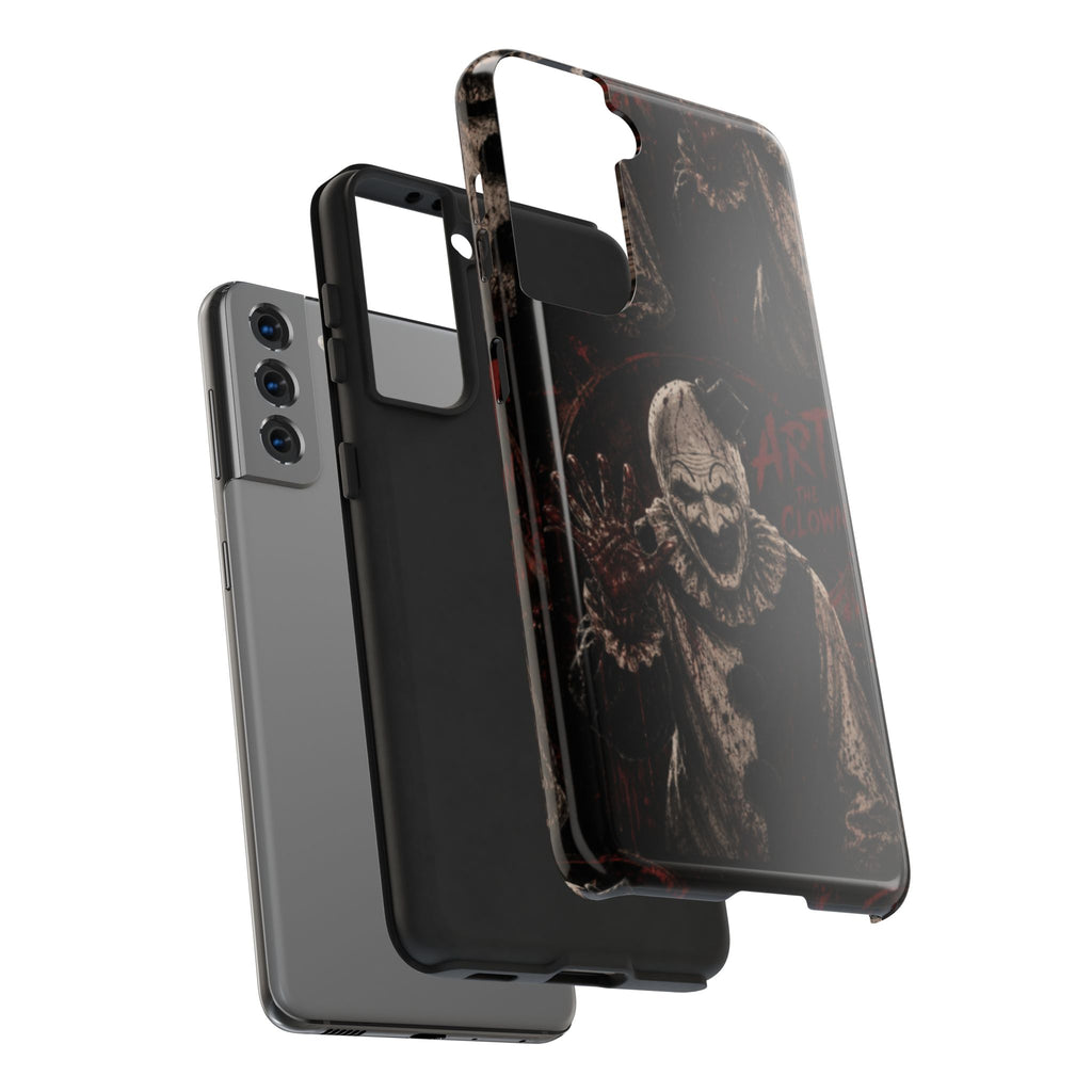 Horror Clown Tough Phone Case — 'Art the Clown' Scary Protective Cover