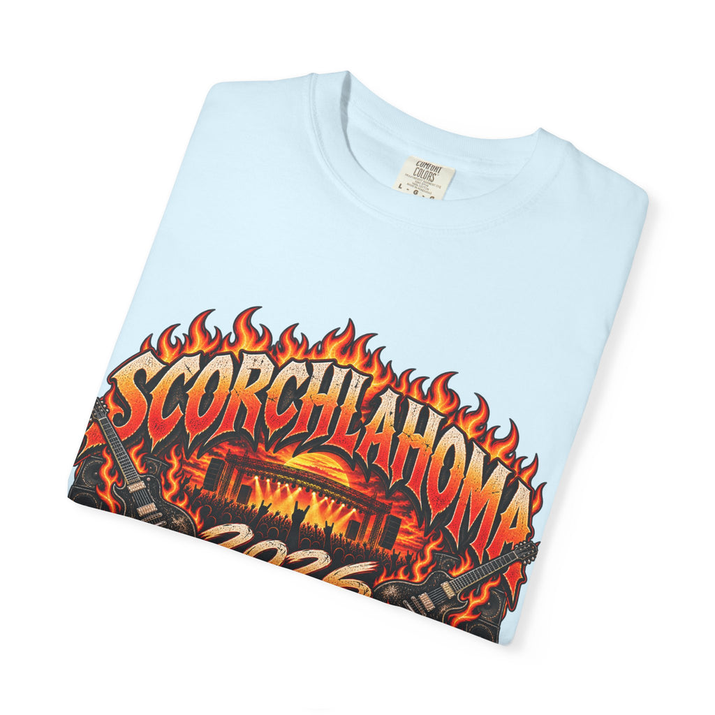 T-Shirt — Scorchlahoma 2026 Flame Graphic Tee