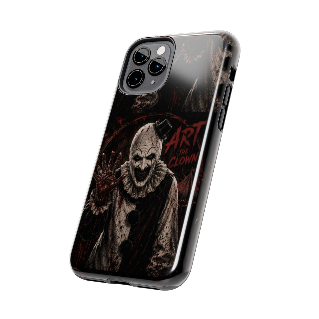 Horror Clown Tough Phone Case — 'Art the Clown' Scary Protective Cover