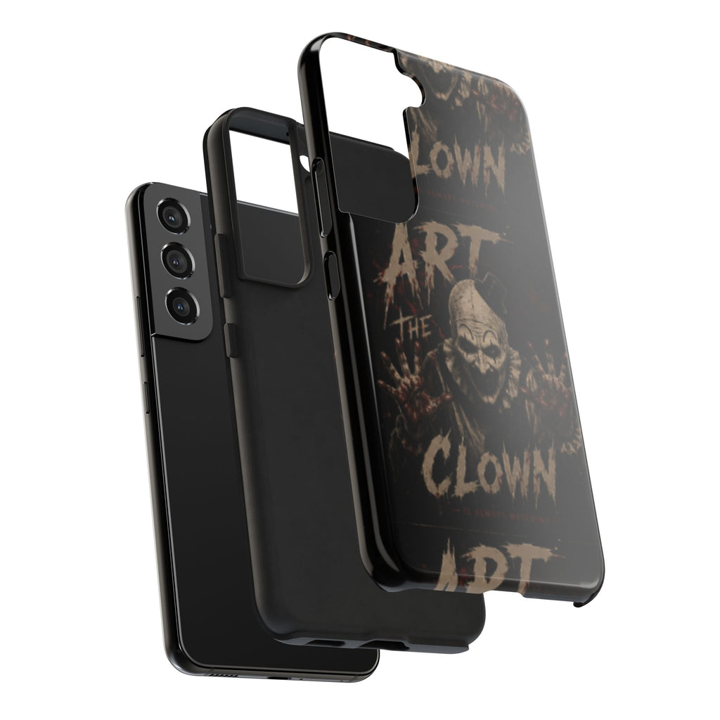 Horror Clown Tough Phone Case — 'Art the Clown' Scary Protective Cover