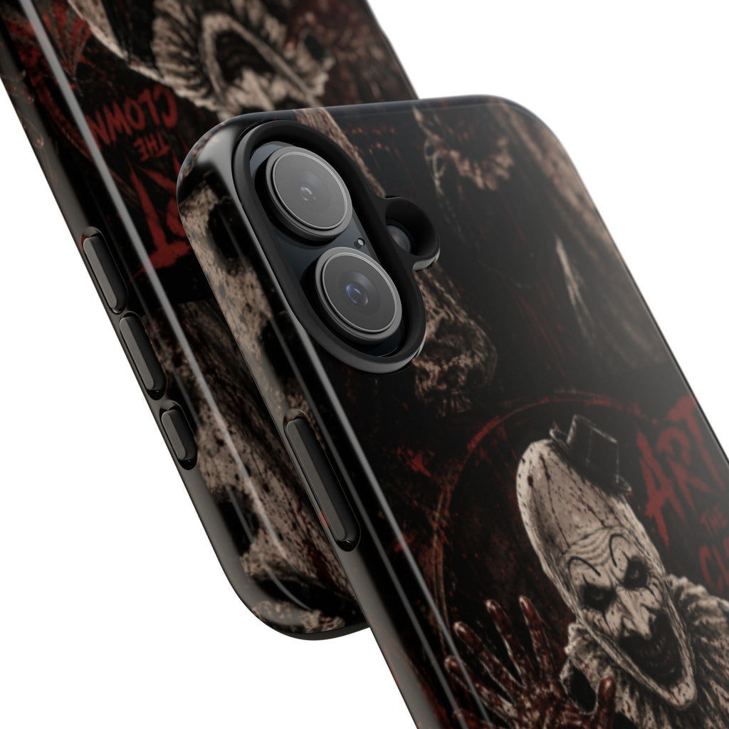 Horror Clown Tough Phone Case — 'Art the Clown' Scary Protective Cover