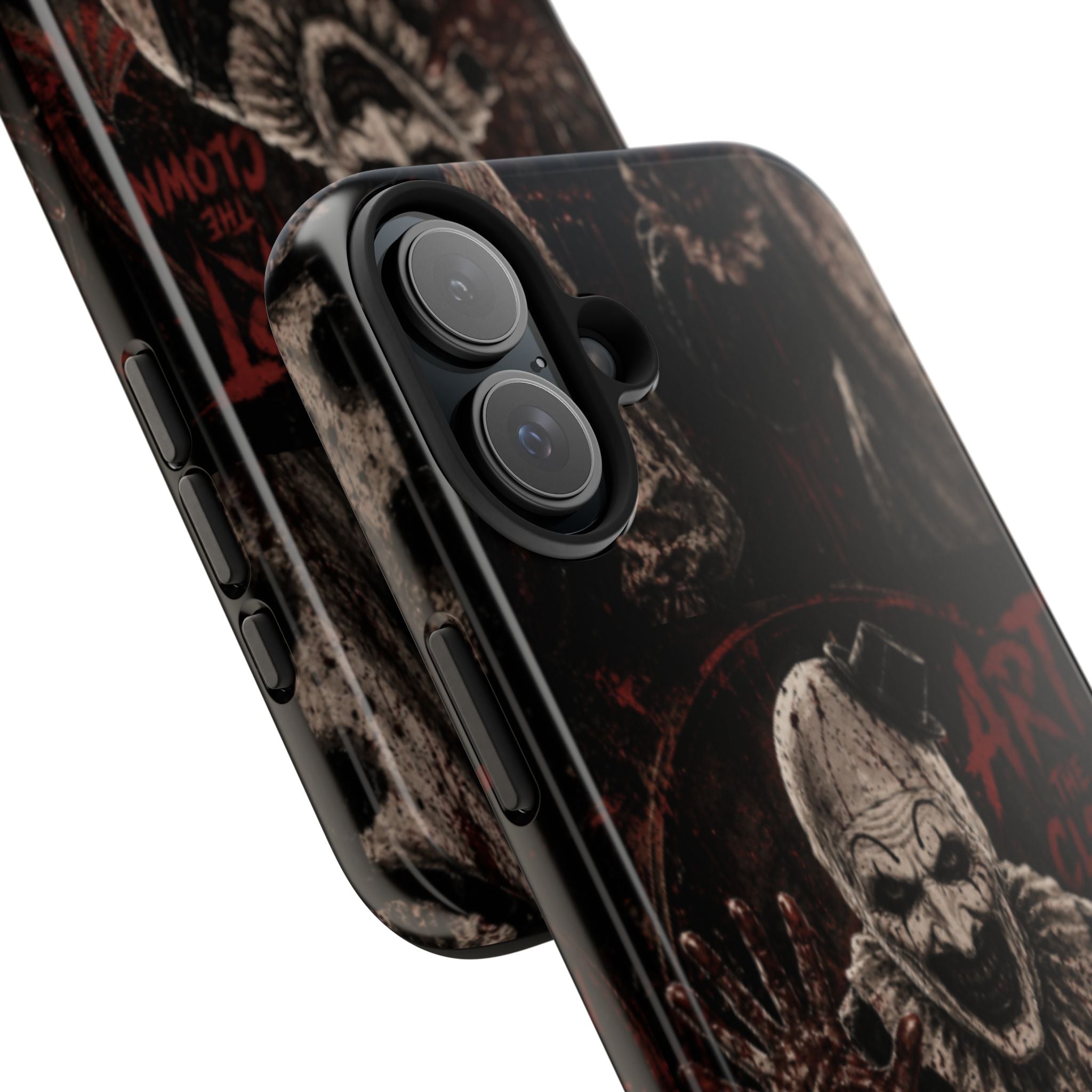 Horror Clown Tough Phone Case — 'Art the Clown' Scary Protective Cover