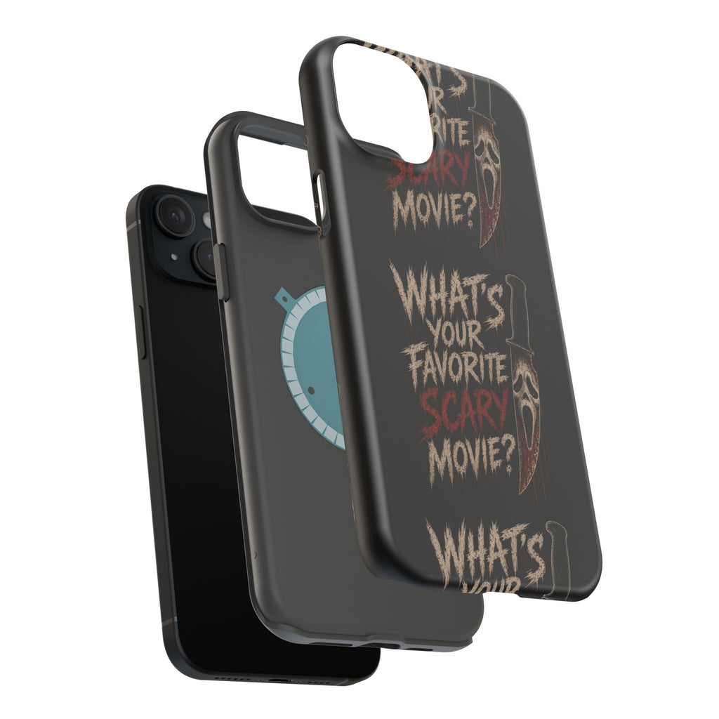 Scream 'What's Your Favorite Scary Movie?' Magnetic Impact Phone Case
