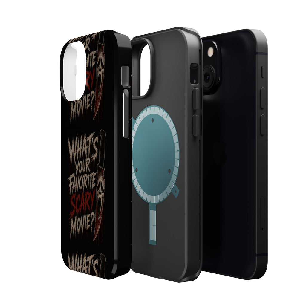 Scream 'What's Your Favorite Scary Movie?' Magnetic Impact Phone Case