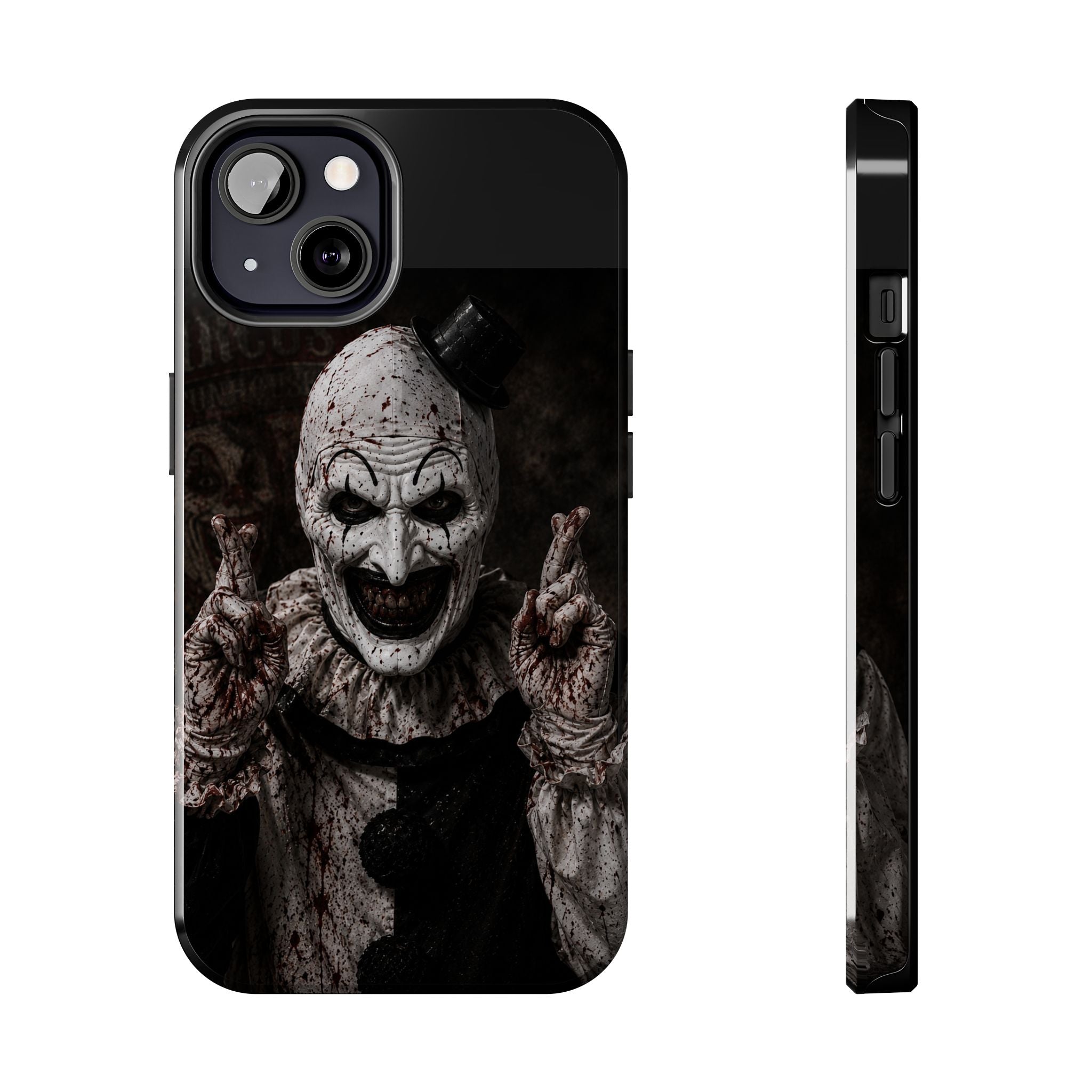 Horror Clown Tough Phone Case — Creepy Scary Clown Protective iPhone Cover