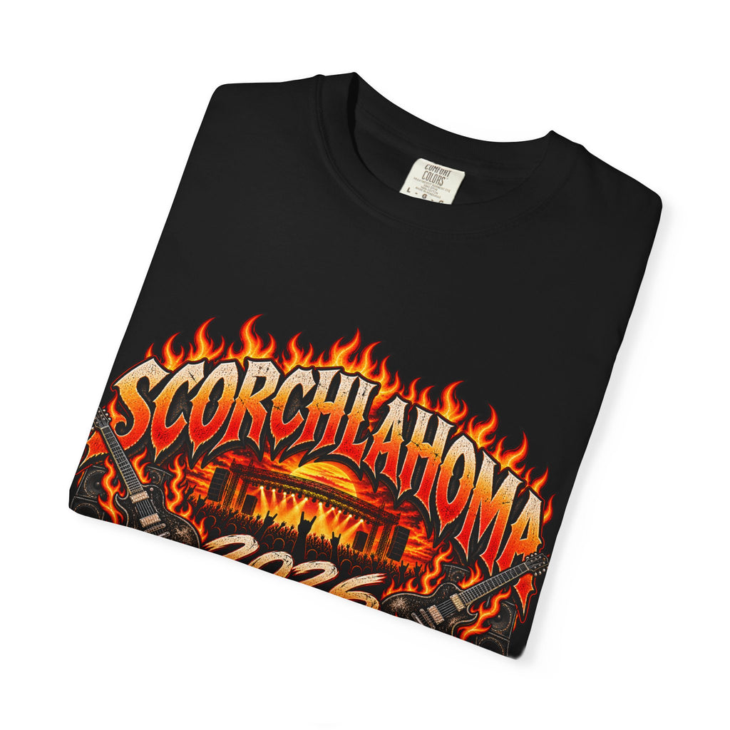 T-Shirt — Scorchlahoma 2026 Flame Graphic Tee