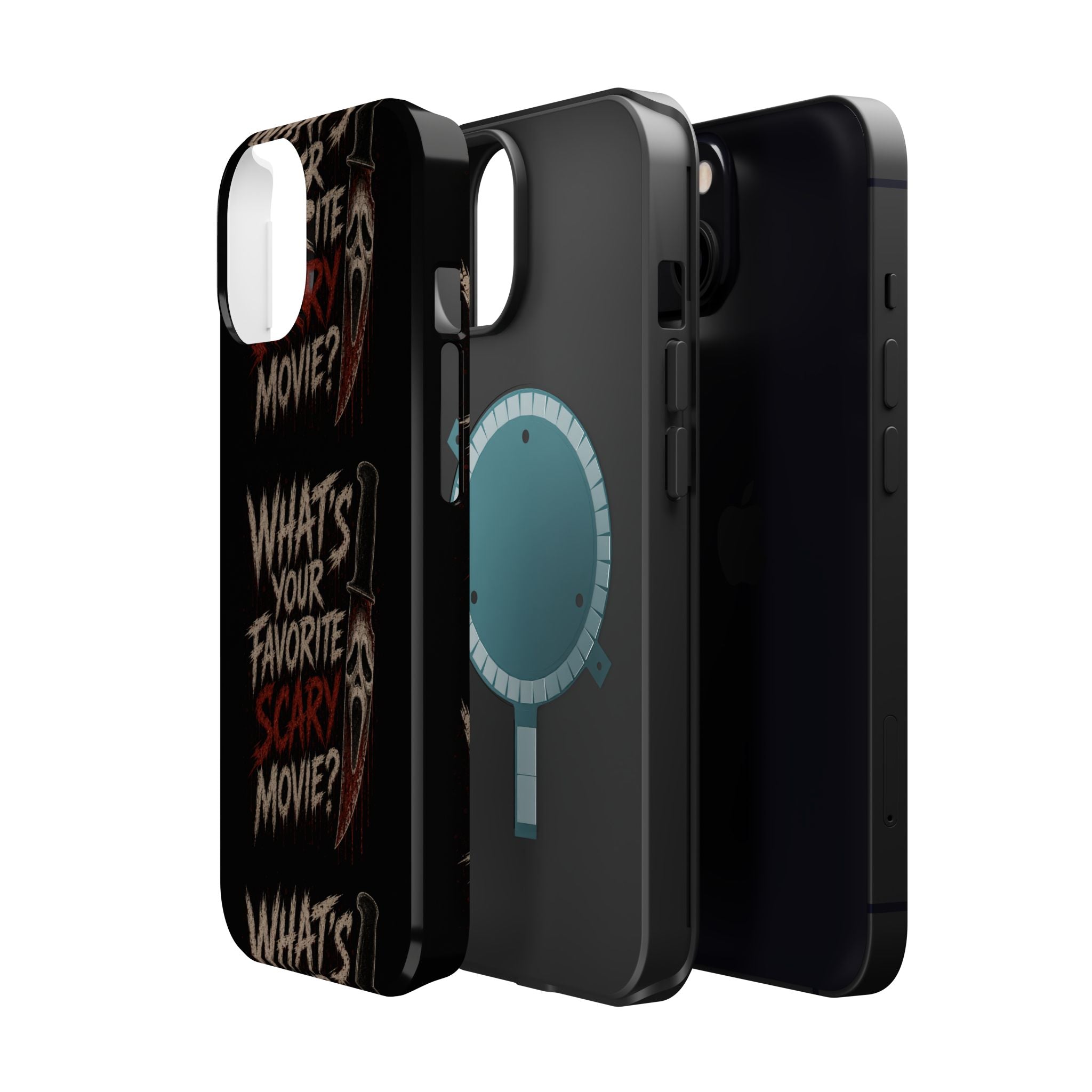 Scream 'What's Your Favorite Scary Movie?' Magnetic Impact Phone Case