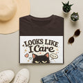Looks Like I Care Cat T-Shirt — Funny Sarcastic Cat Tee